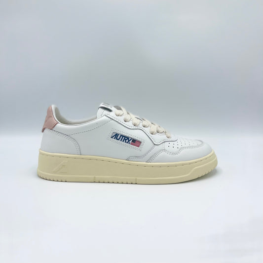 MEDALIST WHITE PINK SNEAKER - AUTRY