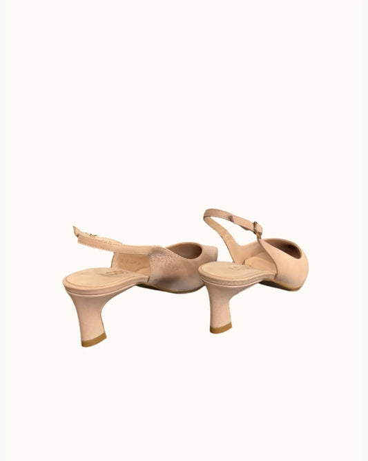 Chase Heel in Nude