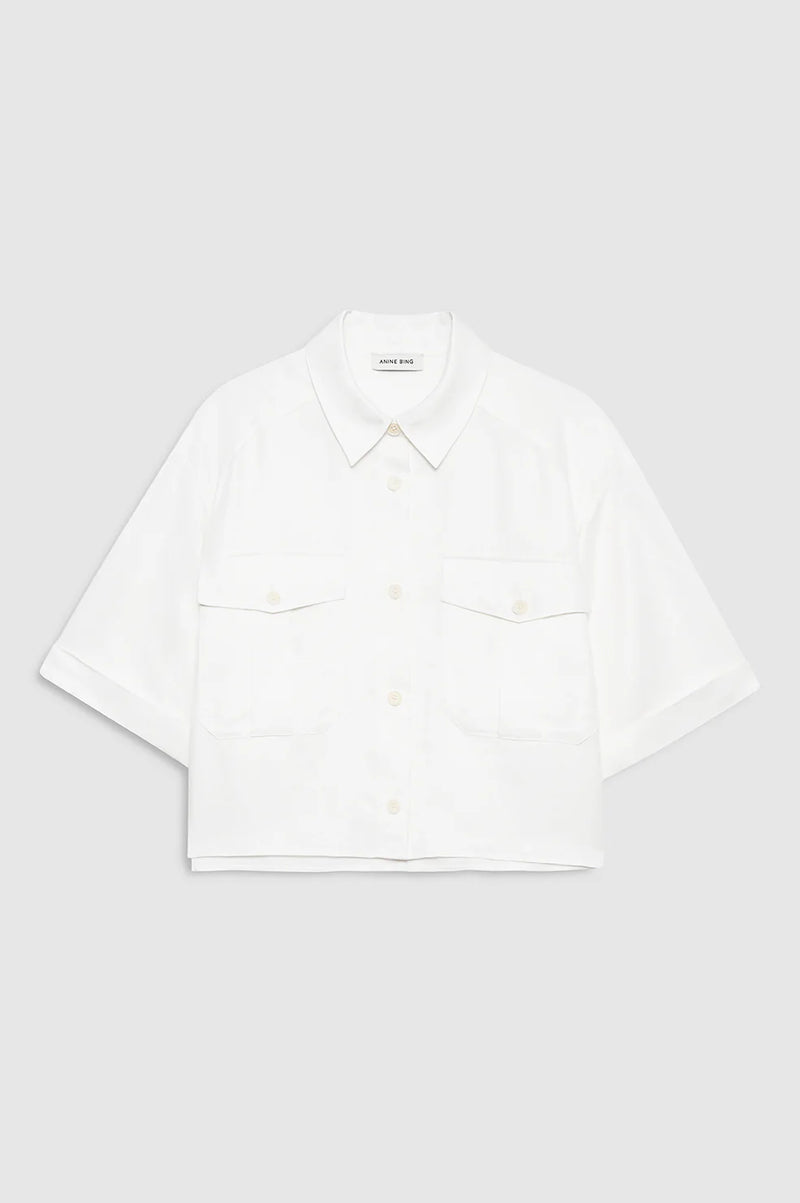 Edith Shirt in Ivory