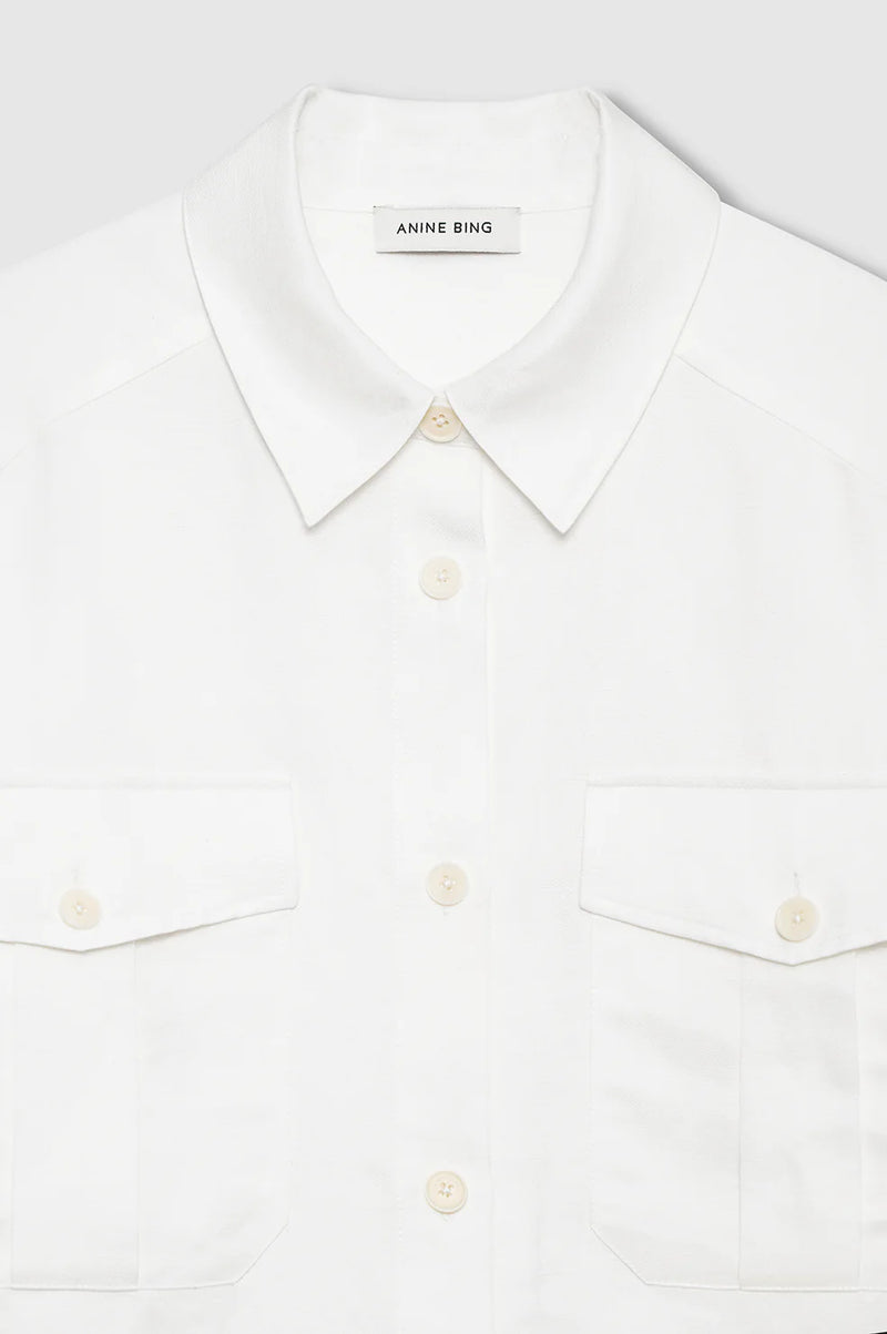 Edith Shirt in Ivory