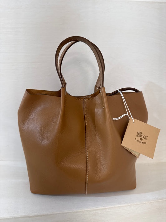 Cowhide Cross Body in Brown