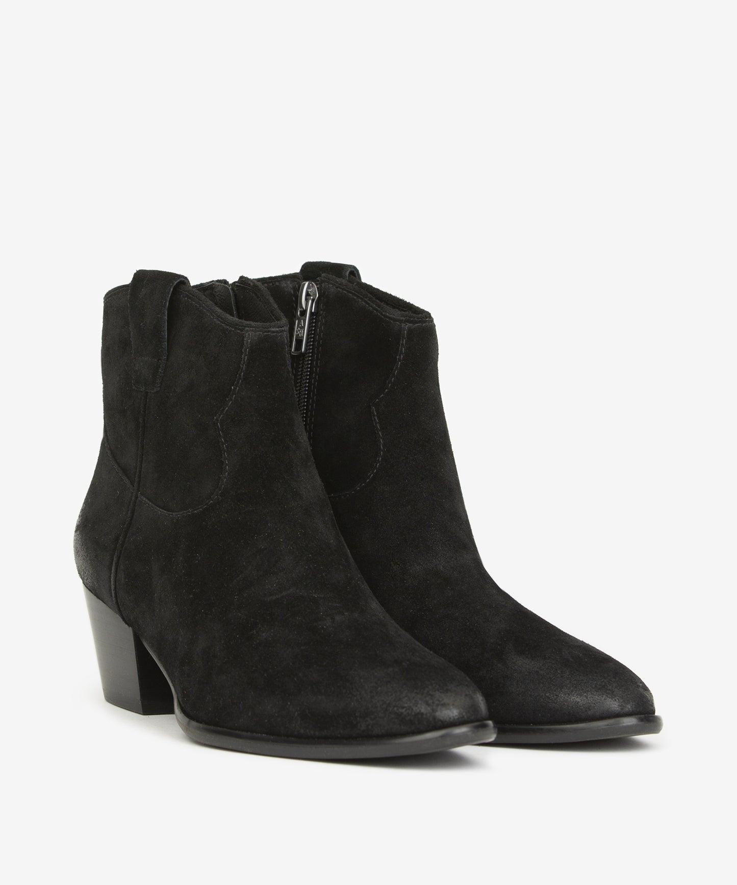 Fame Boot in Black Suede