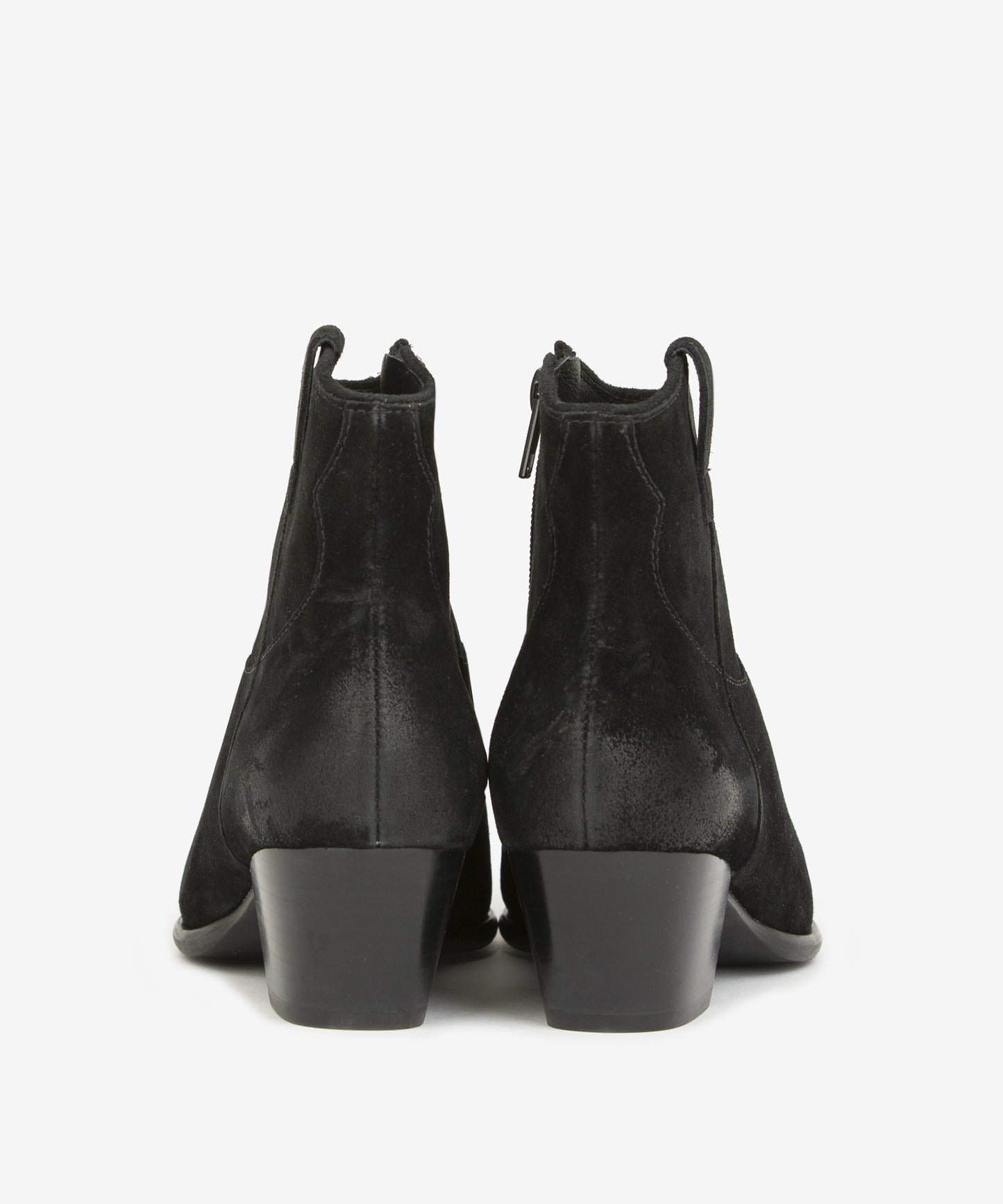 Fame Boot in Black Suede