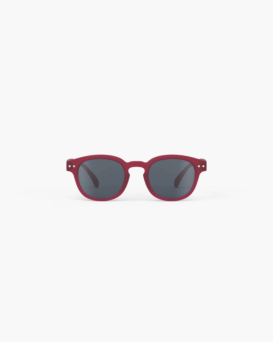 Kids #c Sunglasses in Cranberry