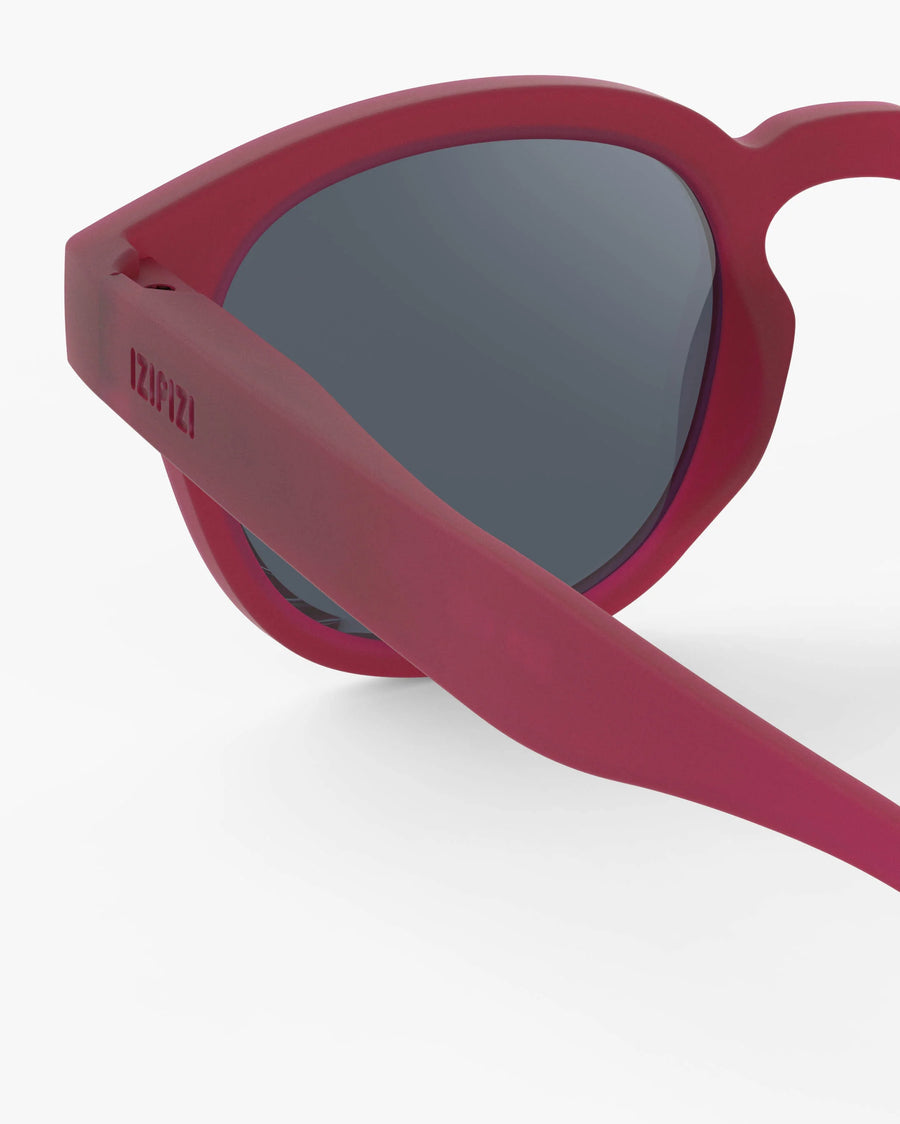 Kids #c Sunglasses in Cranberry