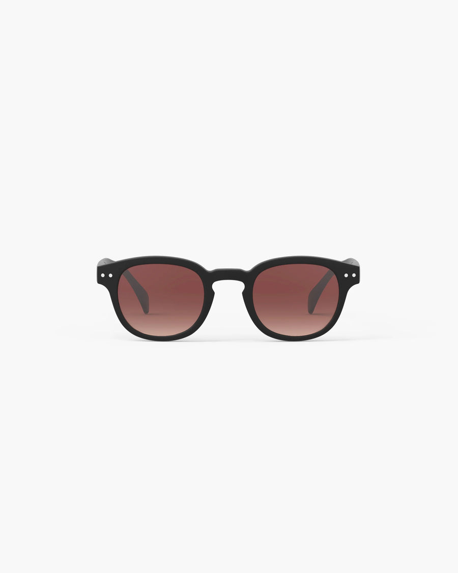 Sun #C Sunglasses in Black Road Polarized