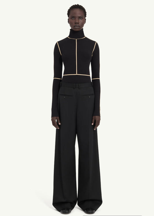 Long Sleeve Top in Black