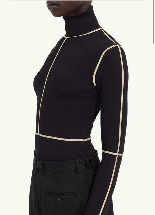Long Sleeve Top in Black