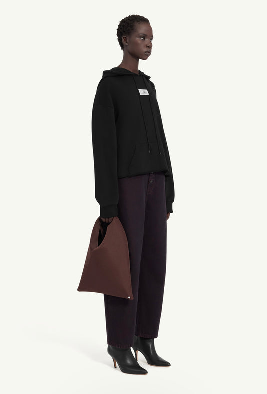 Hooded Sweatshirt in Black