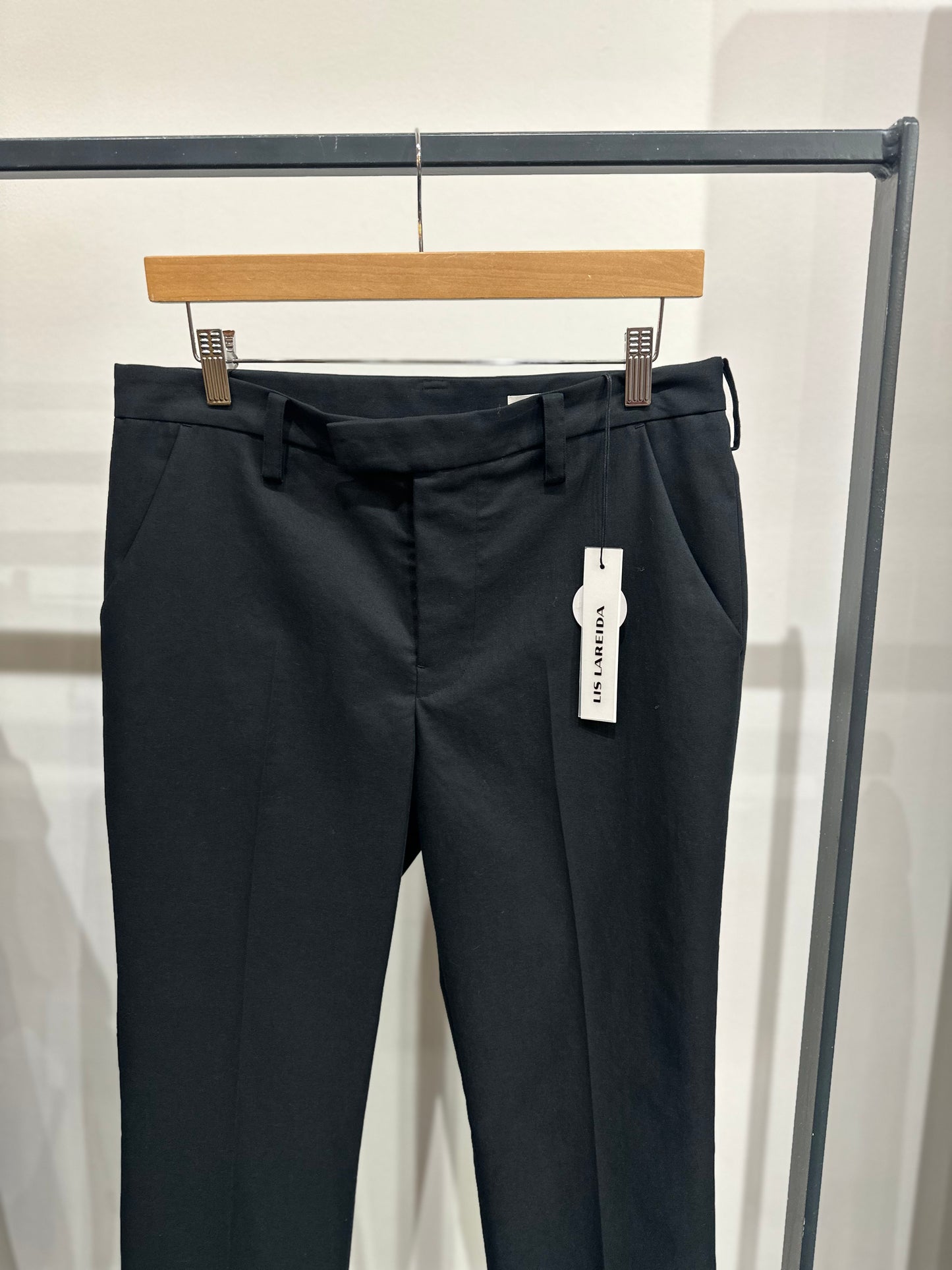 LOLA CIGARETTE TROUSER BLACK - LIS LAREIDA