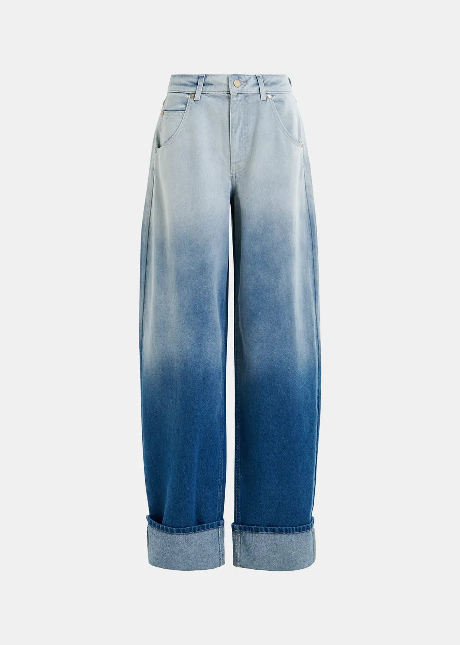 HAAR TROUSERS - AQUA BLUE - ESSENTIEL ANTWERP