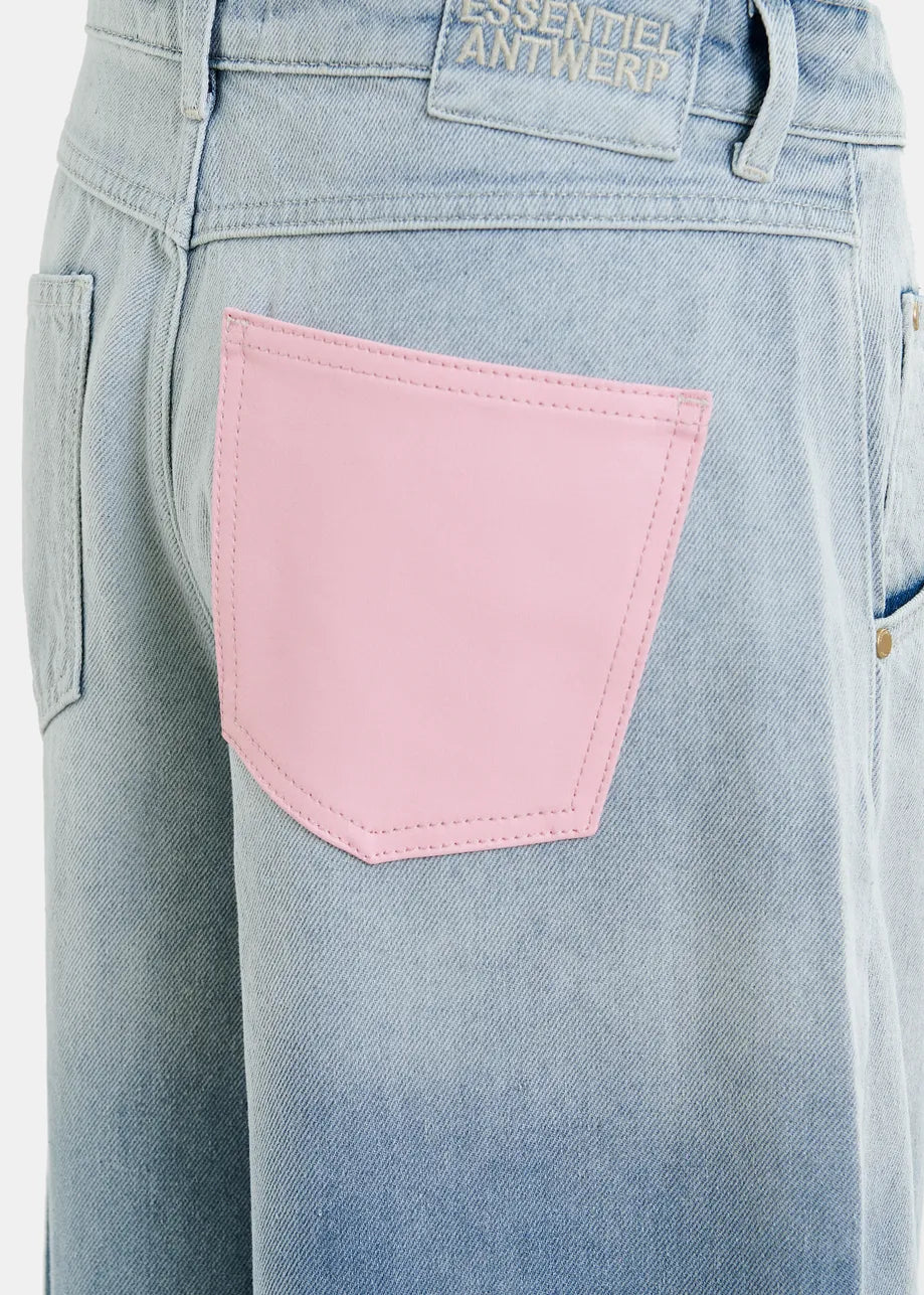 HAAR TROUSERS - AQUA BLUE - ESSENTIEL ANTWERP
