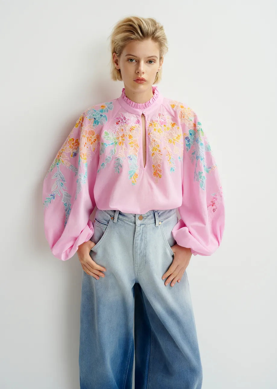 HITRUS SHIRT - PINK LAVENDER - ESSENTIEL ANTWERP