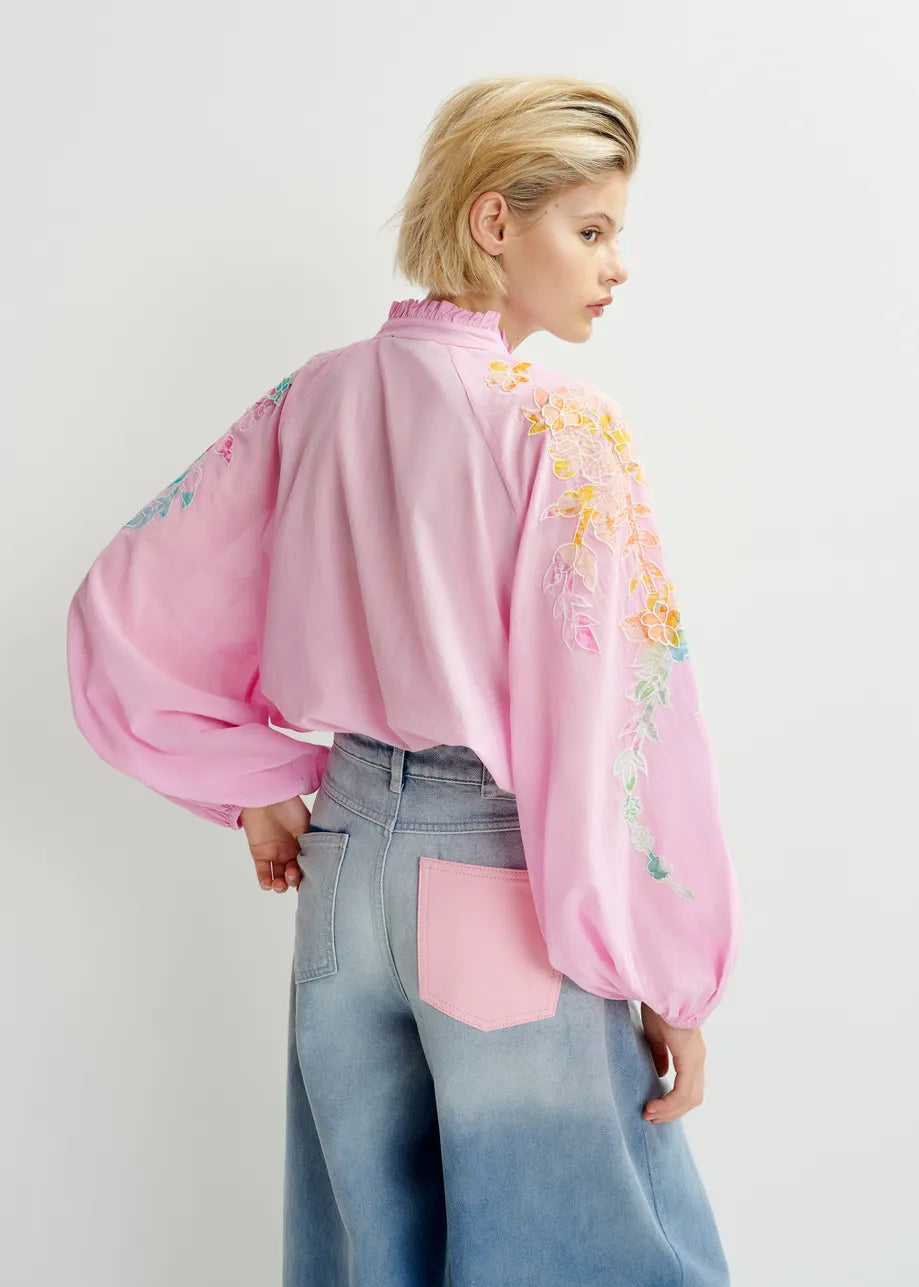 HITRUS SHIRT - PINK LAVENDER - ESSENTIEL ANTWERP