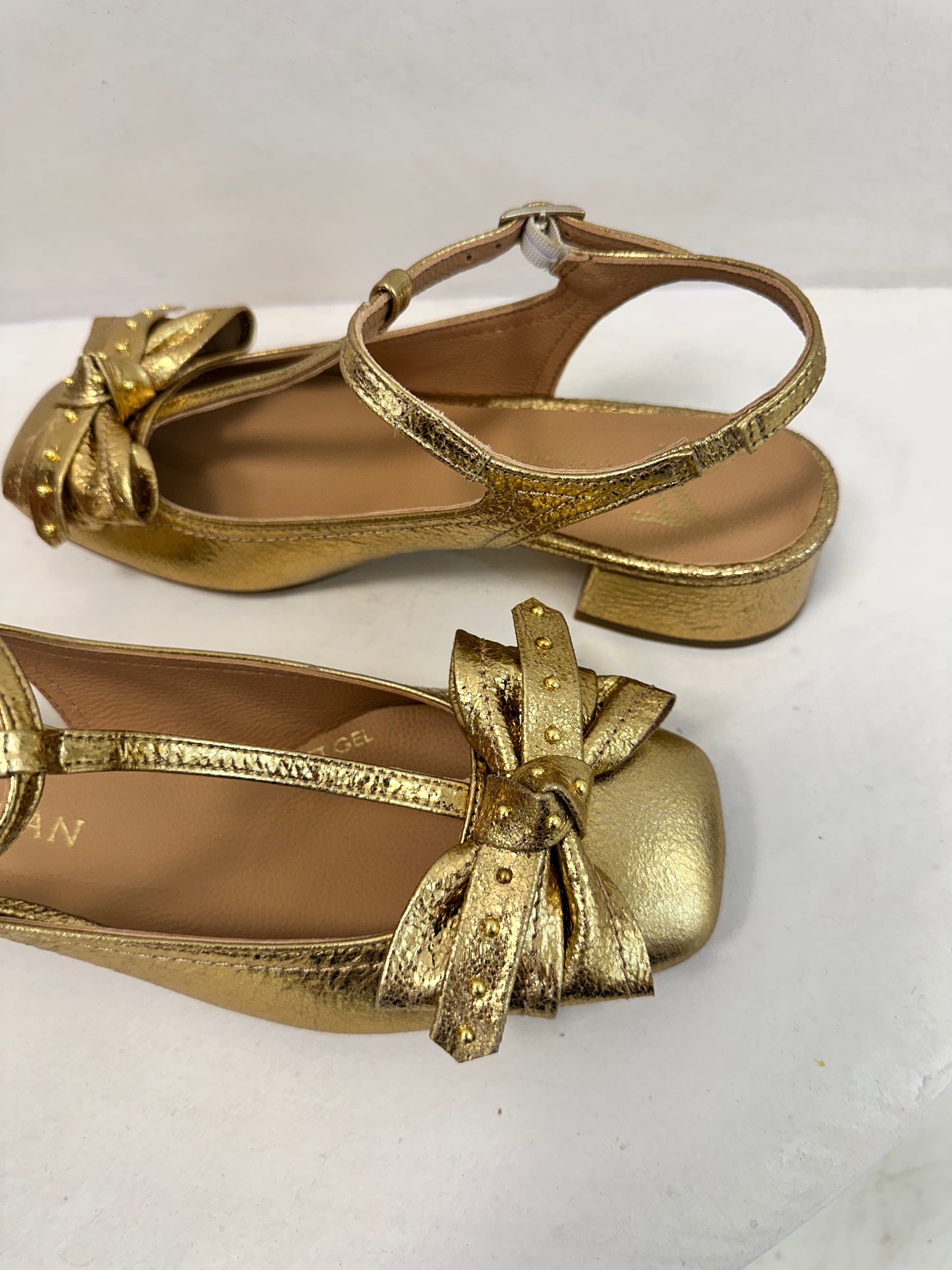 RASO LEO OXIDO GOLD SHOE- MARIAN