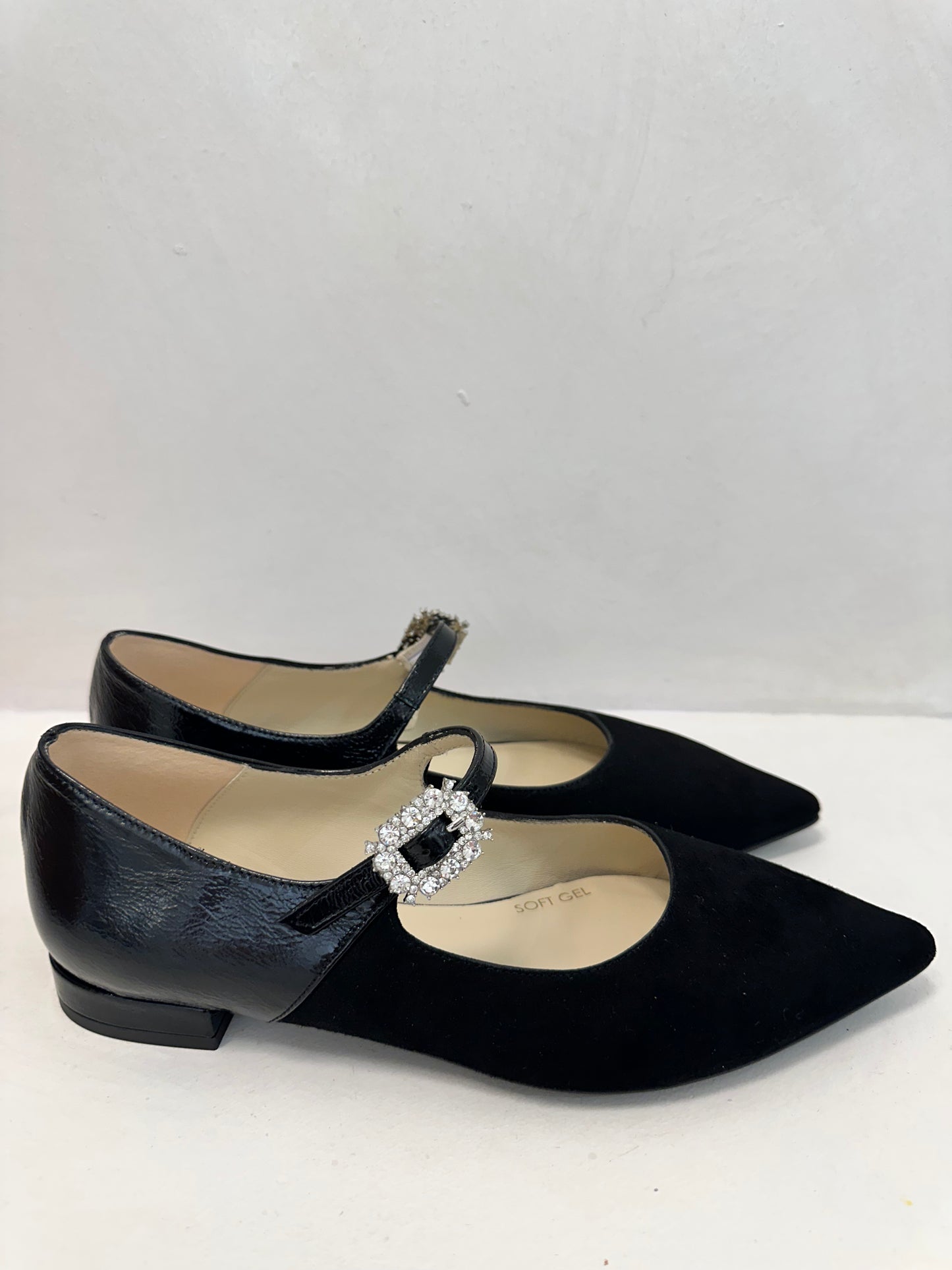 SUEDE POINTY TOE FLAT - MARIAN