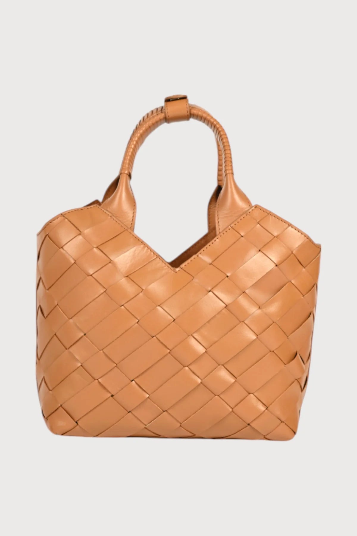 CABAS MINI BAG - TOFFEE- ALEO