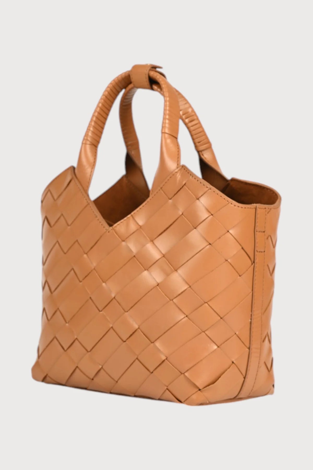 CABAS MINI BAG - TOFFEE- ALEO