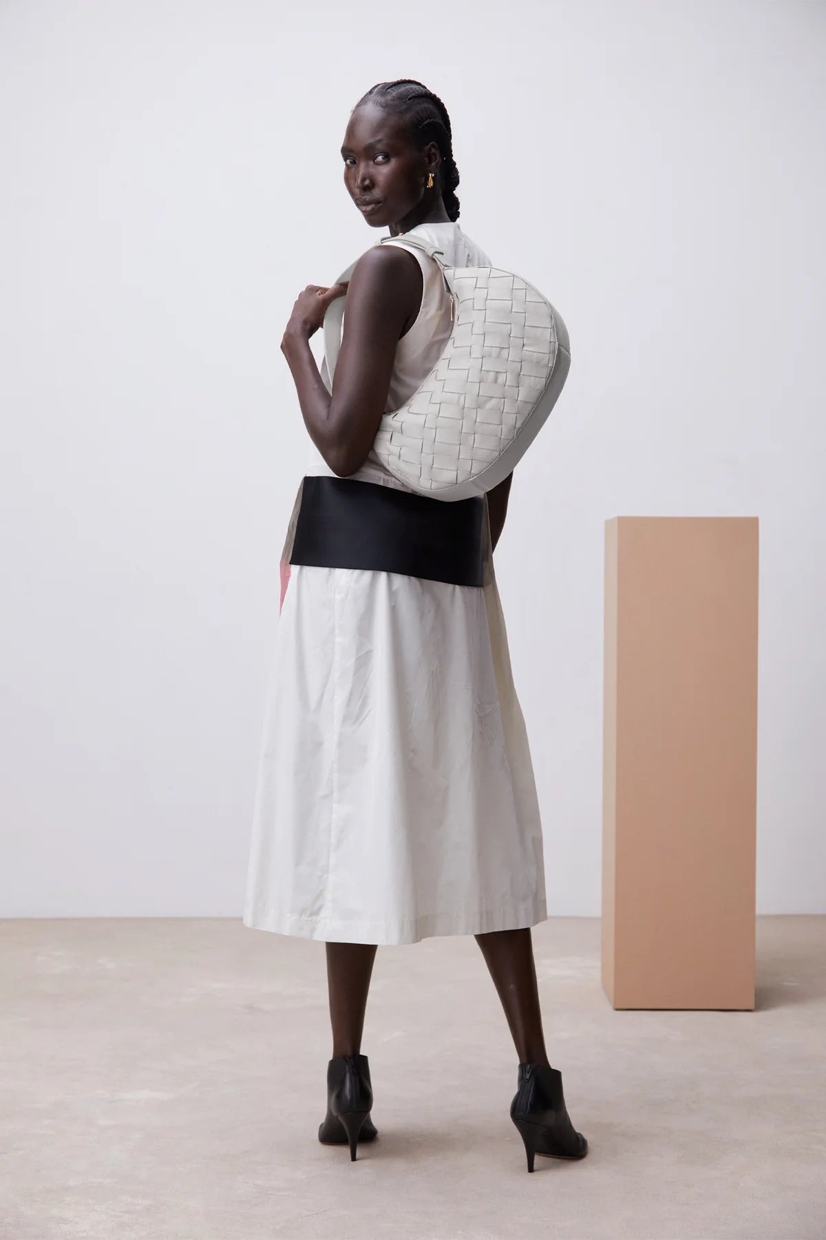 SIENNA BAG - PUMICE- ALEO