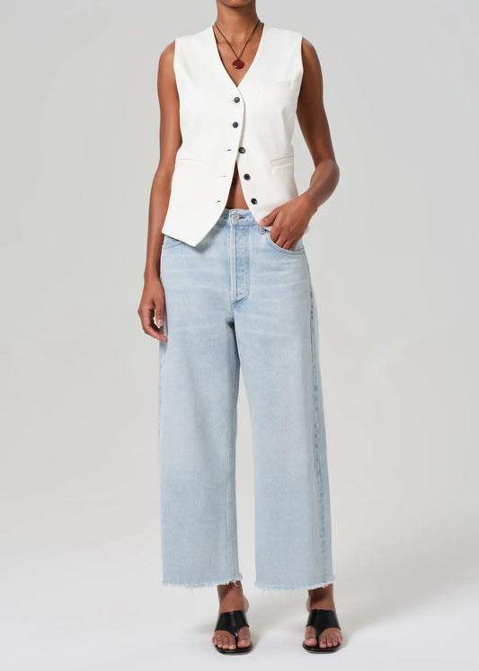 AYLA RAW HEM CROP - SAILOR- CITIZENS