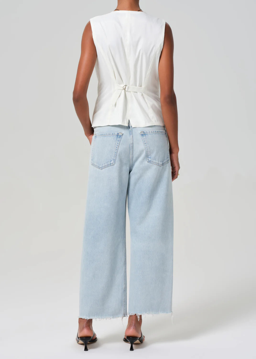 AYLA RAW HEM CROP - SAILOR- CITIZENS