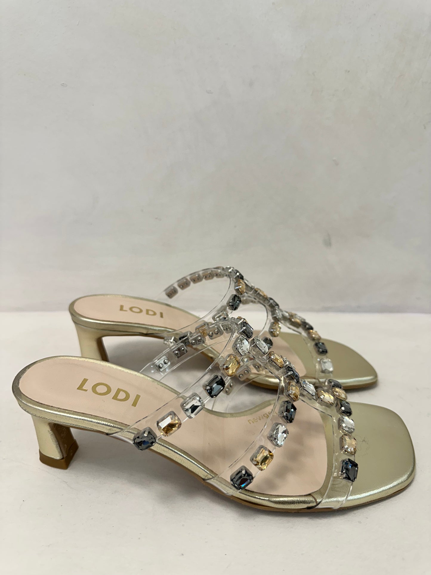 CHELISA JEWEL GOLD HEEL - LODI