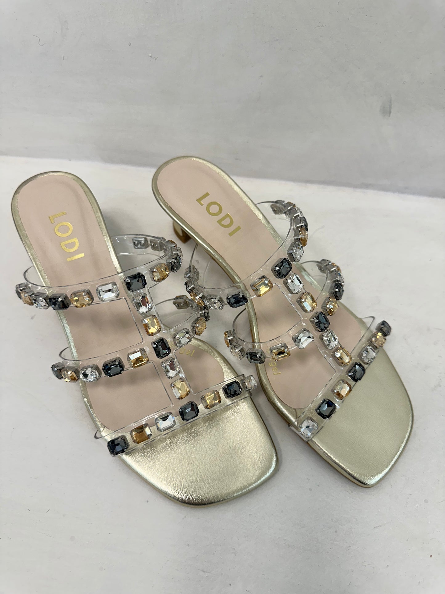 CHELISA JEWEL GOLD HEEL - LODI