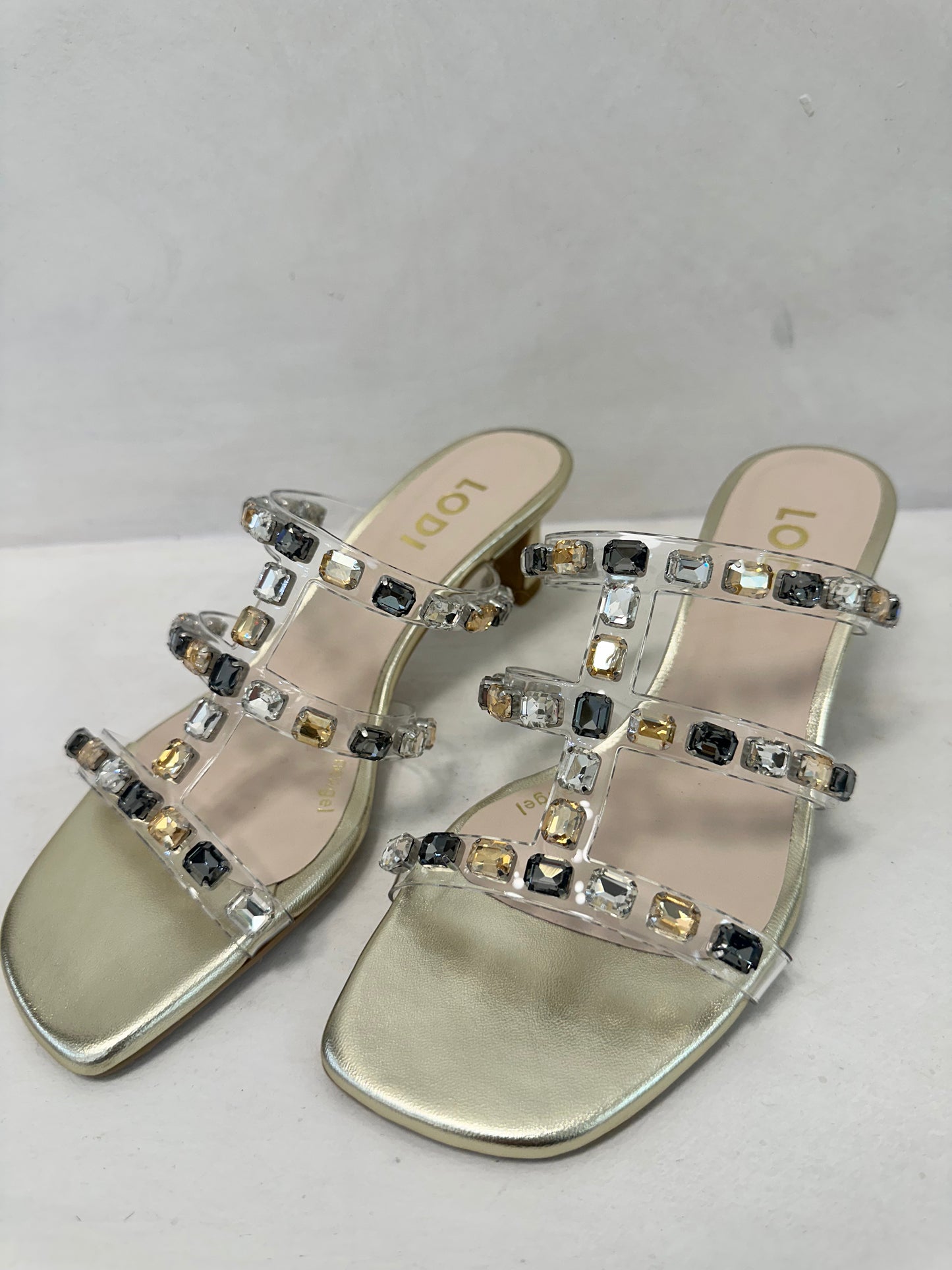 CHELISA JEWEL GOLD HEEL - LODI