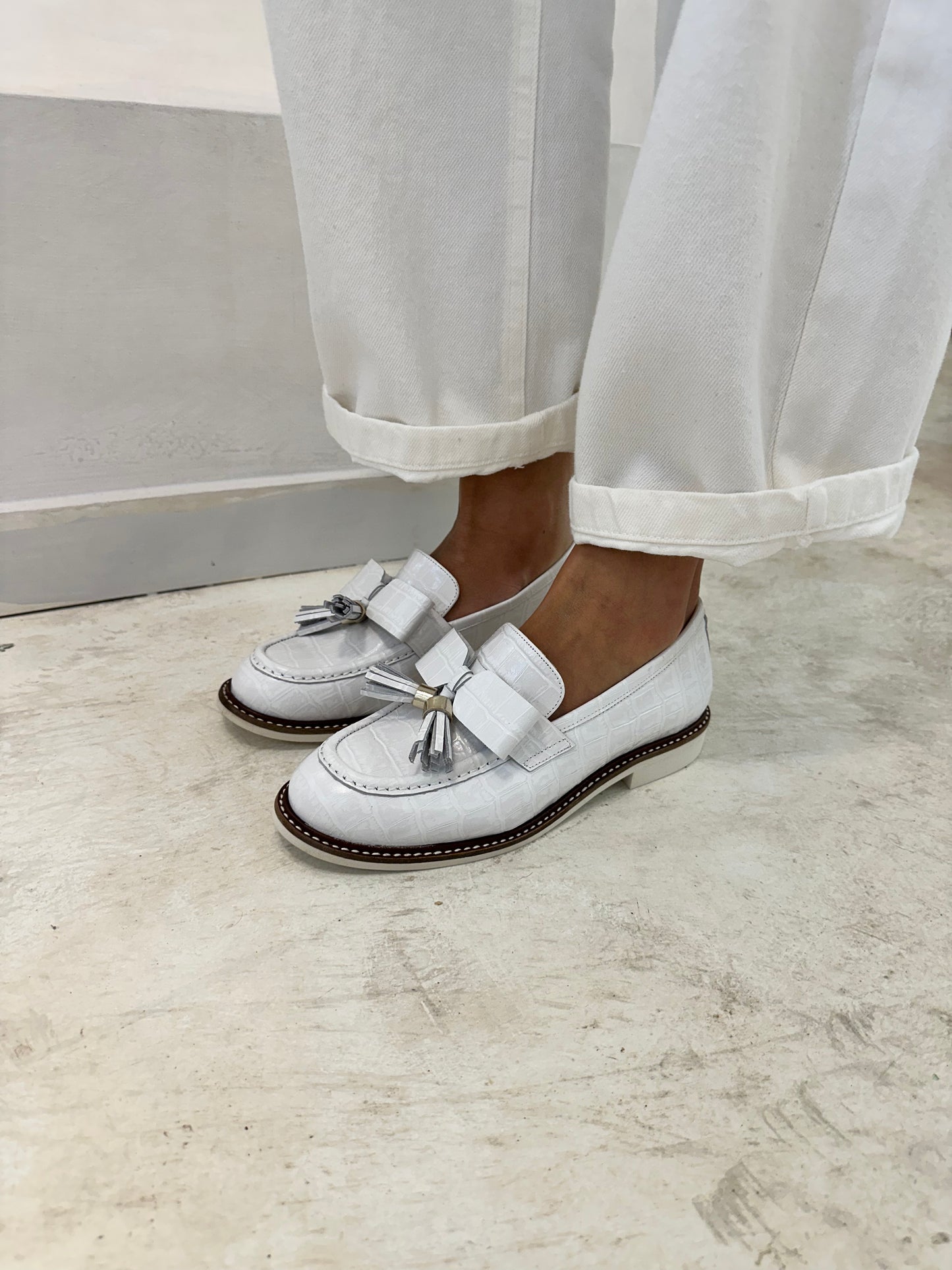 COCO KM BLANCO LOAFER- MARIAN