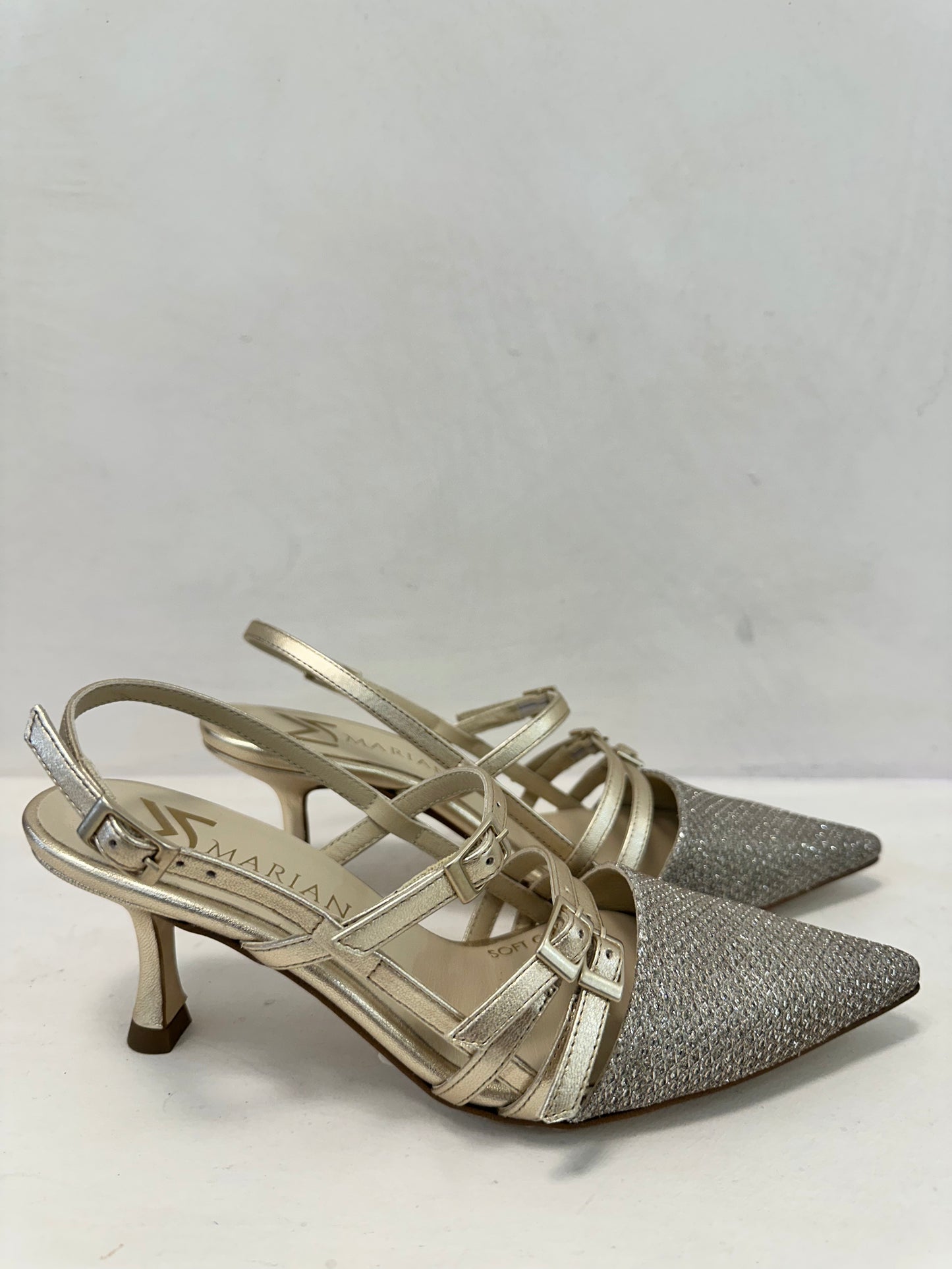 SUSI GOLD SLINGBACK SHOE-MARIAN