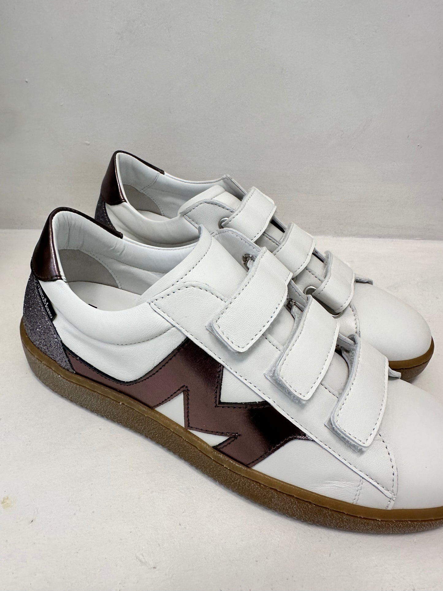 Nappa bianco sneaker - Marco Moreo