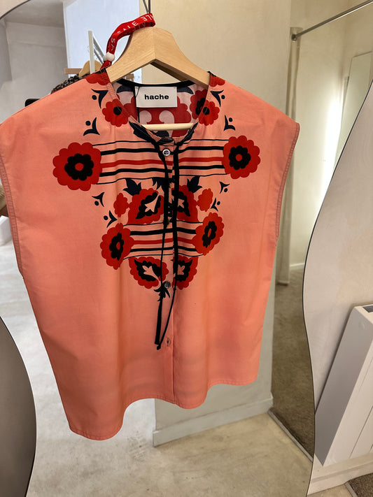 Little flower shirt - black - Hache