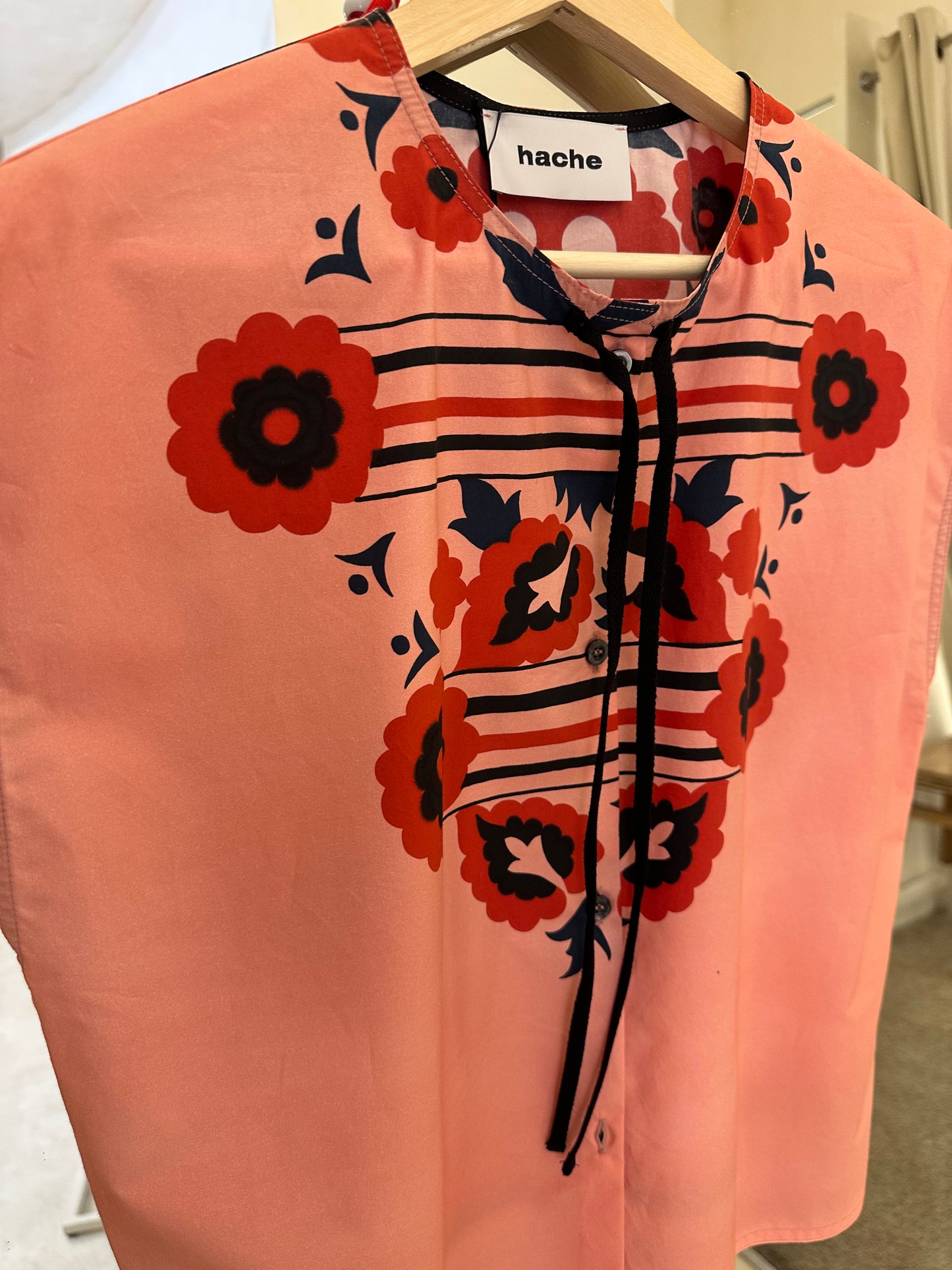 Little flower shirt - black - Hache