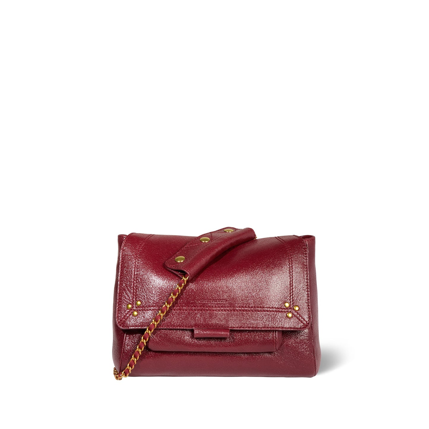 Lulu M bag in Bordeaux Goatskin