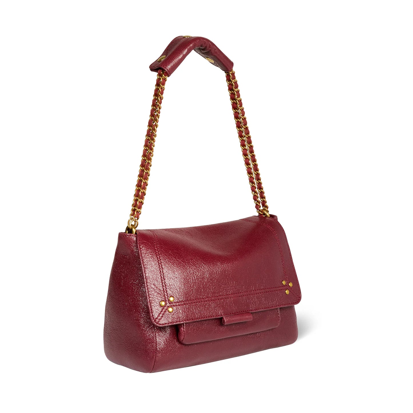 Lulu M bag in Bordeaux Goatskin