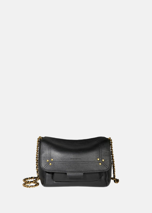 Lulu S Noir Brass Bag