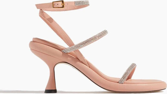 Wandler June Anklet Sandal in Soft Cockatoo