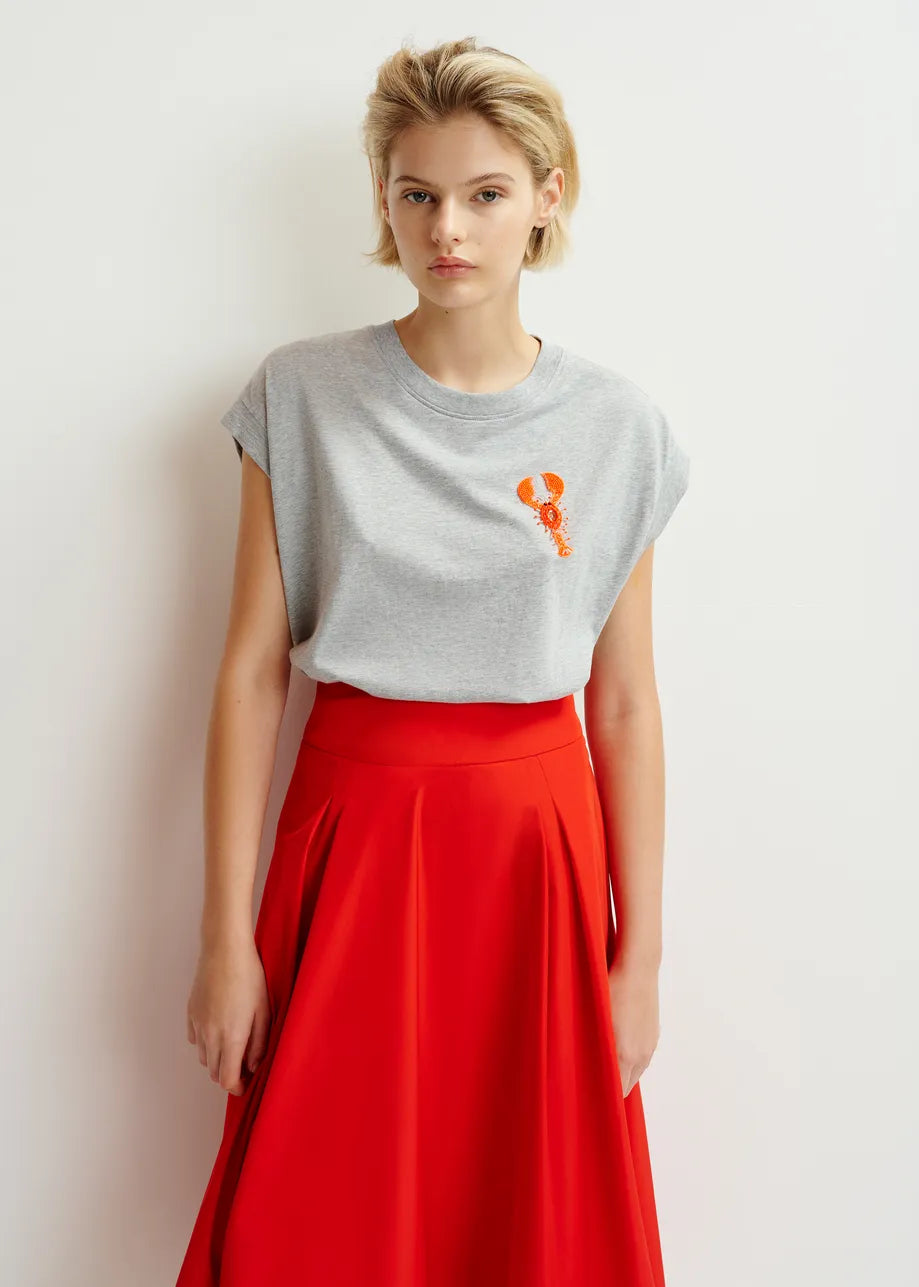 HOBSTER TSHIRT - CLOUD - ESSENTIEL ANTWERP
