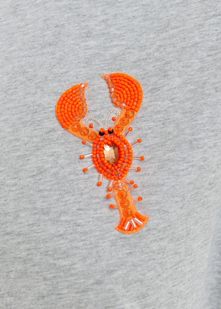 HOBSTER TSHIRT - CLOUD - ESSENTIEL ANTWERP