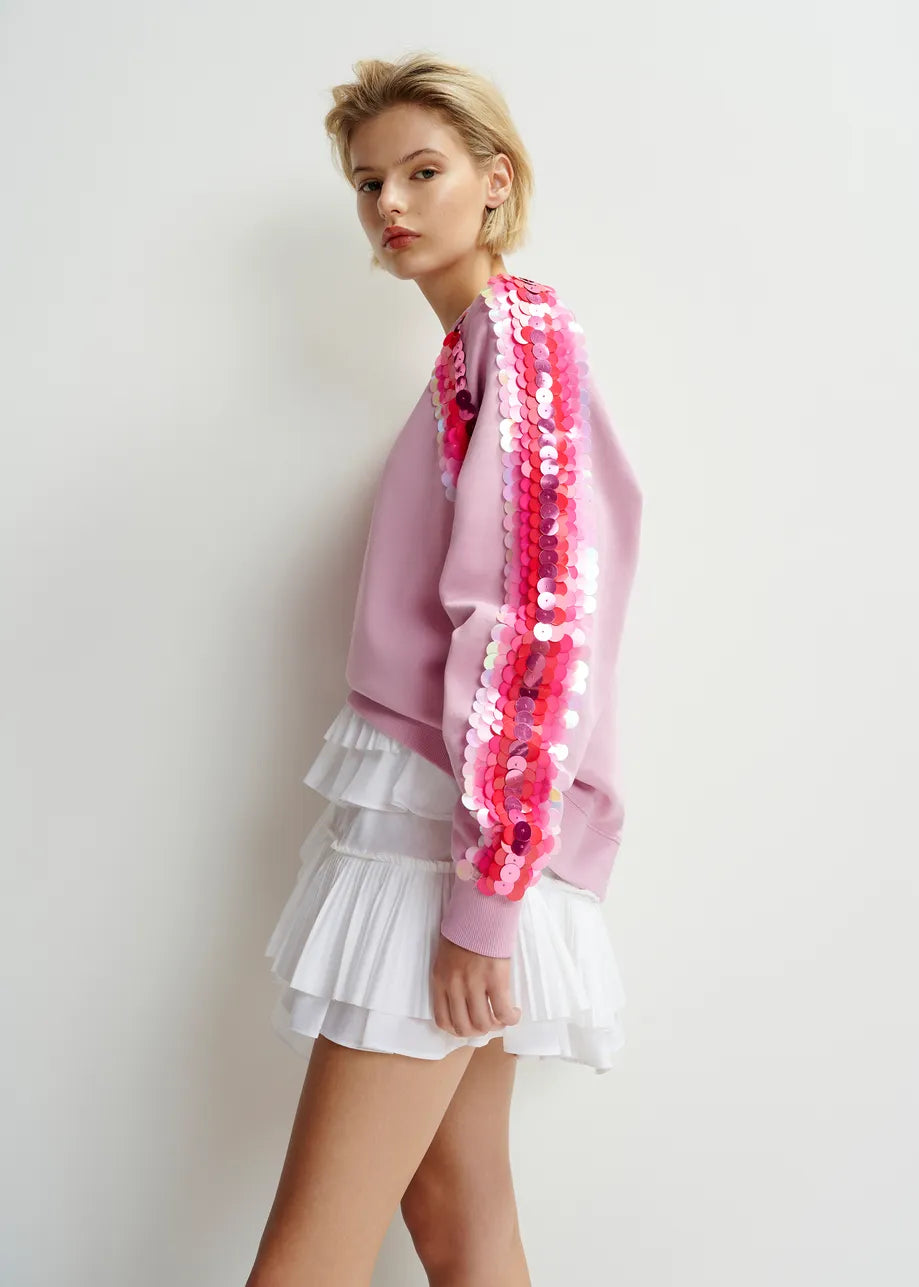 HABLURRY SWEATSHIRT - PINK - ESSENTIEL ANTWERP