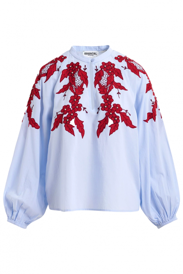 Shirt with Rhinestone Embellishments