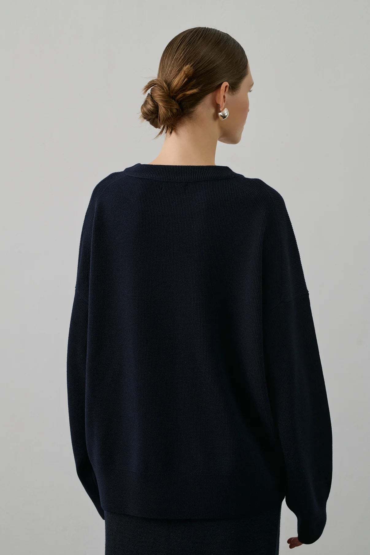 Feroe Pullover in Navy