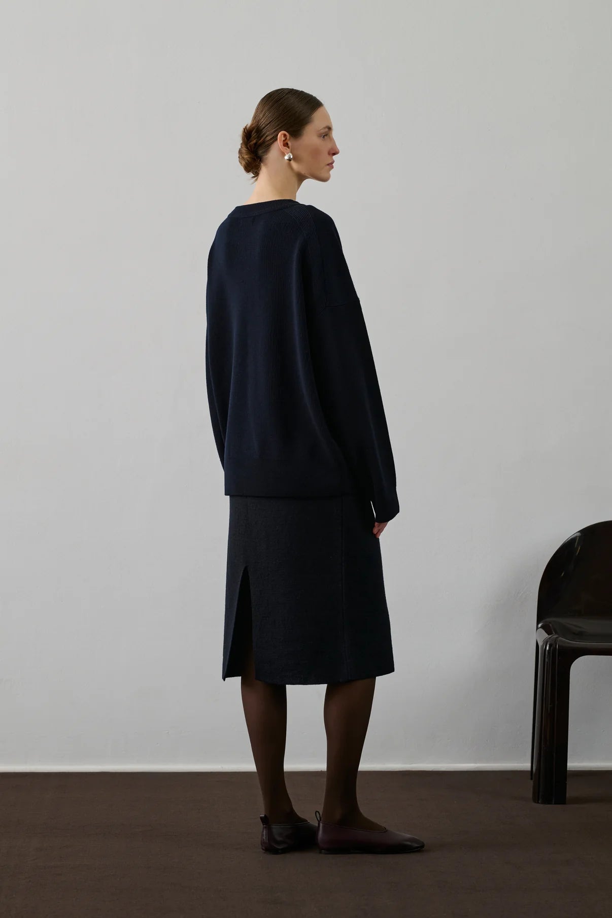 Feroe Pullover in Navy