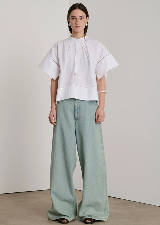 DARA BLOUSE - WHITE - SOEUR