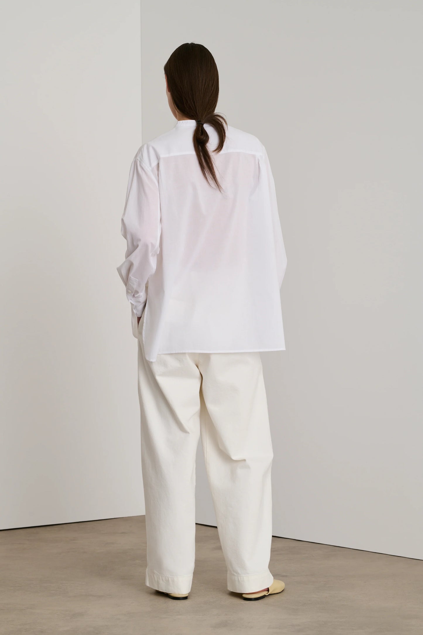 ELEANORE BLOUSE - WHITE - SOEUR