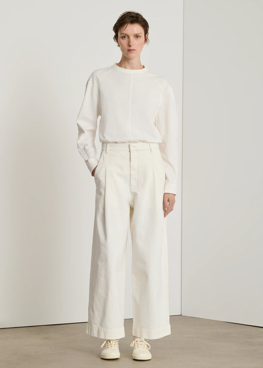 DEVY - WHITE TROUSERS - SOEUR
