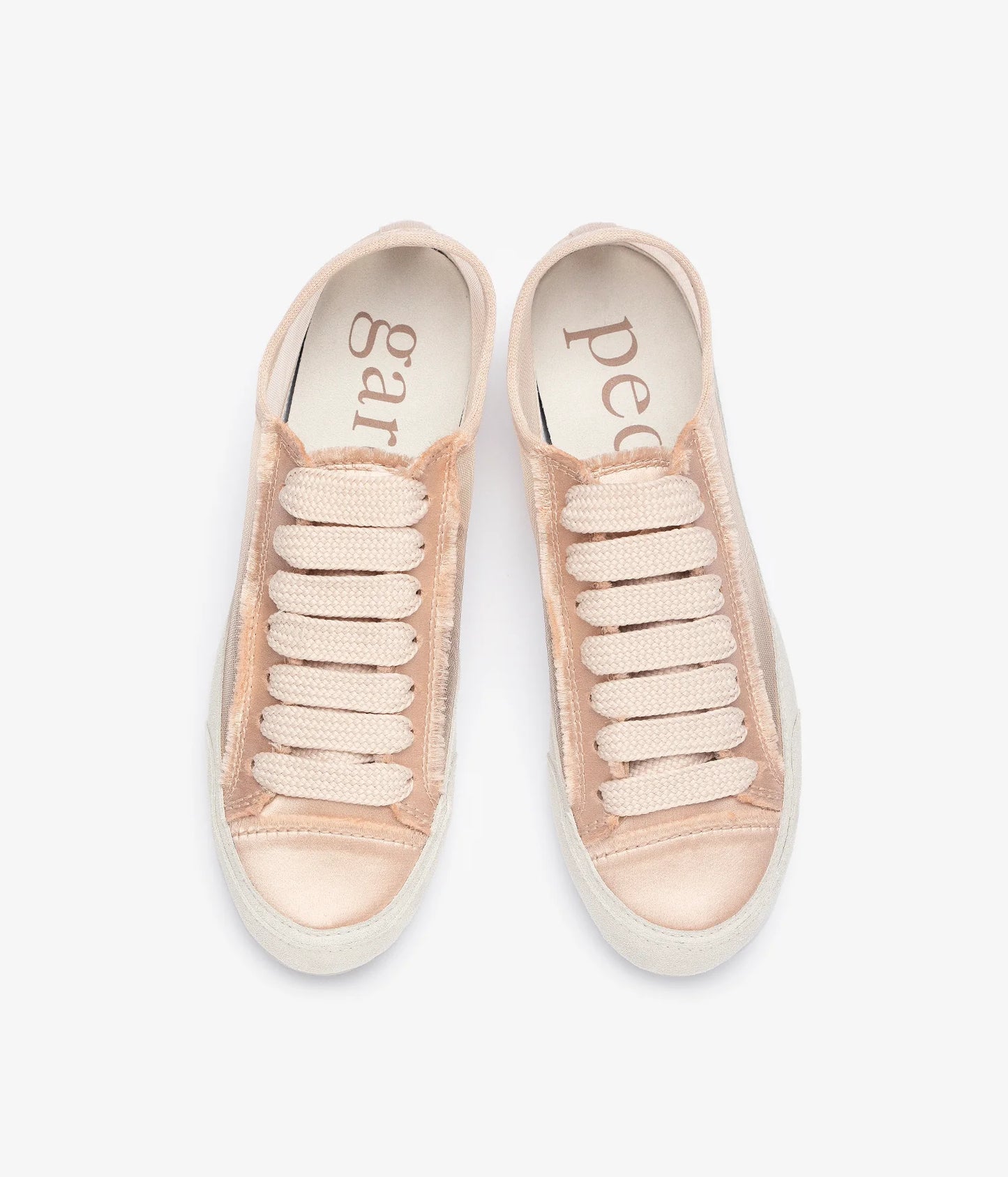 PARSON TRAINER - SILK SATIN - BISQUE - PEDRO GARCIA