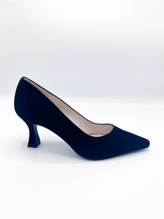 JONA HEEL SUEDE BLACK - LODI