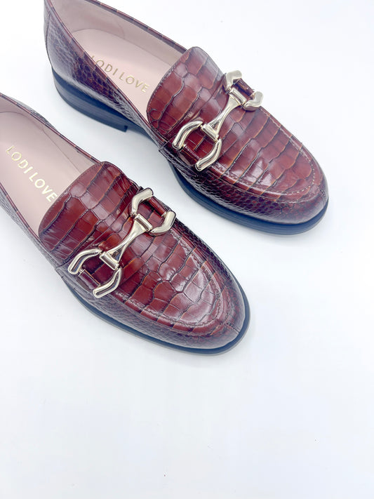 COKI TAN ANIMAL PRINT LOAFER - LODI