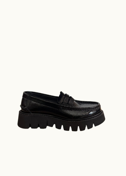 Sebas Lightweight Maxi Loafer in Black